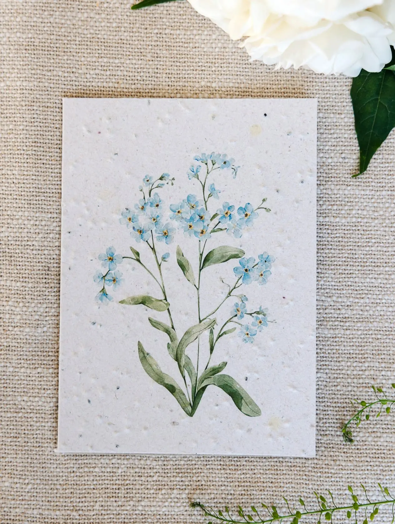 Forglemmigej kort fra Spirpapir